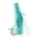 4 Piece Set w/ V-Rod® - Glitter Mint Blue