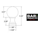 Ball End Cap (Metal Options)