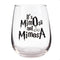 Stemless Wine Glass "It's Mimosa"