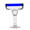 BarConic® 14 oz Blue Rim Margarita Glass