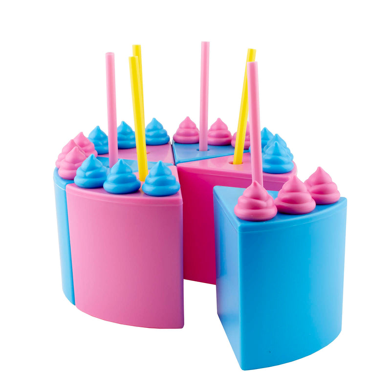 BarConic® Birthday Cake Sipper Set - 6 piece - Plastic