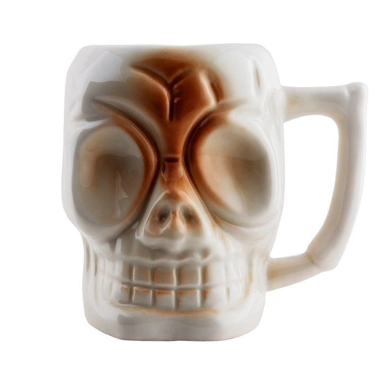 Ceramic Skull Tiki Mug (10 ounce)