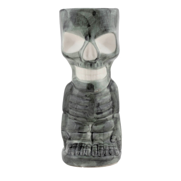 BarConic® Ceramic Skeleton Tiki Mug - 10oz