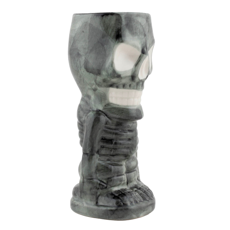 BarConic® Ceramic Skeleton Tiki Mug - 10oz