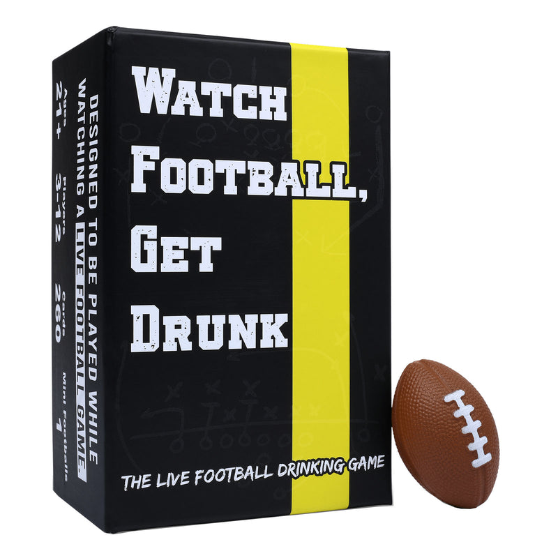 Watch Football, Get Drunk Card Game