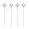 BarConic® Cocktail Pick - Fleur De Lis - Set of 4