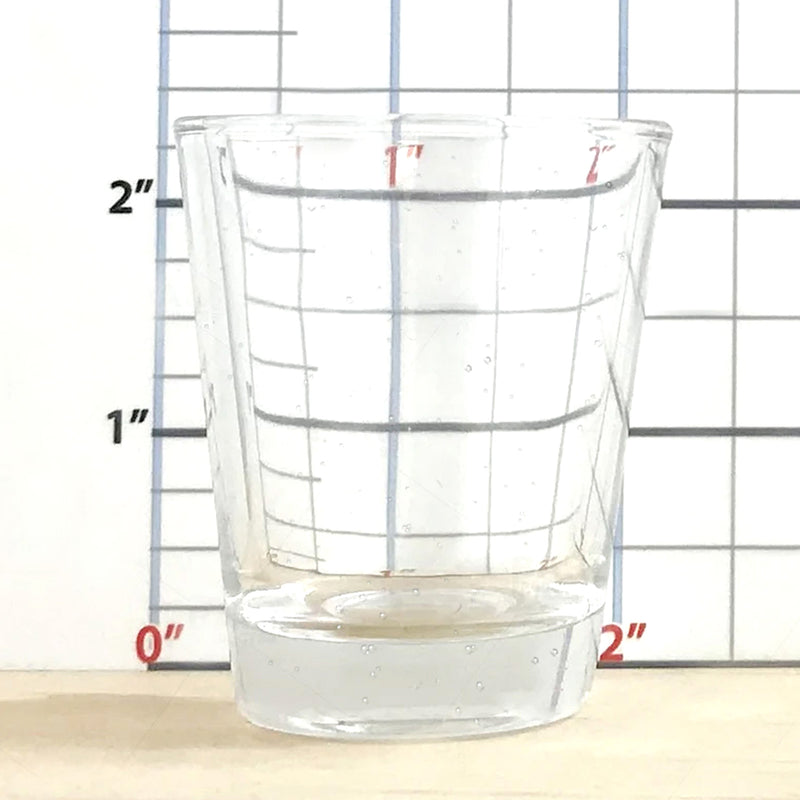 BarConic® Irregular 1.75oz Shot Glass - Case of 72