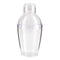 3 piece Cocktail Shaker - Plastic -Capacity Option