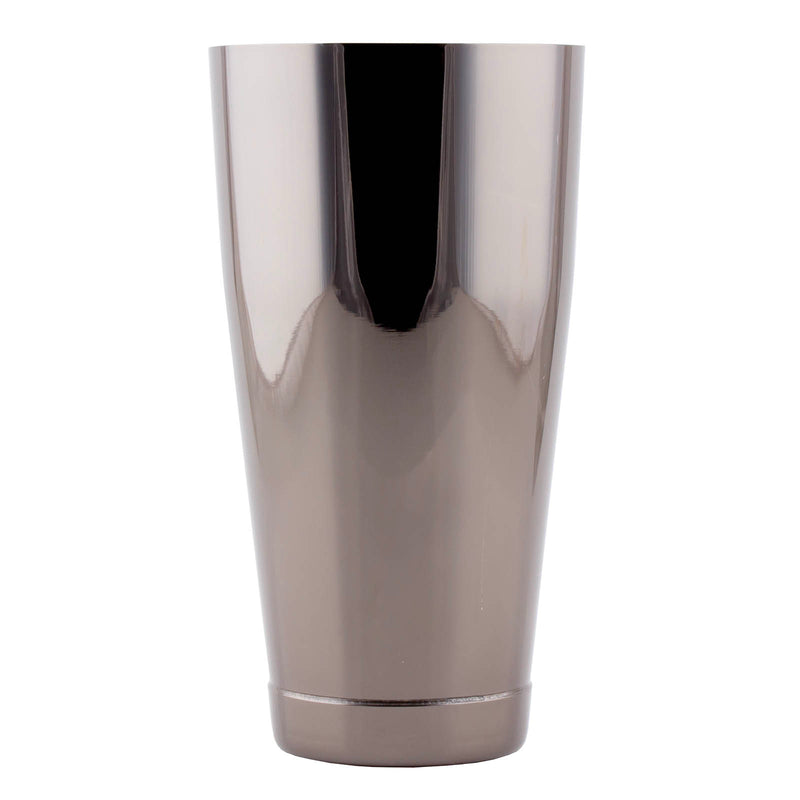 Olea™ Gunmetal Black Cocktail Shaker - 28oz Weighted