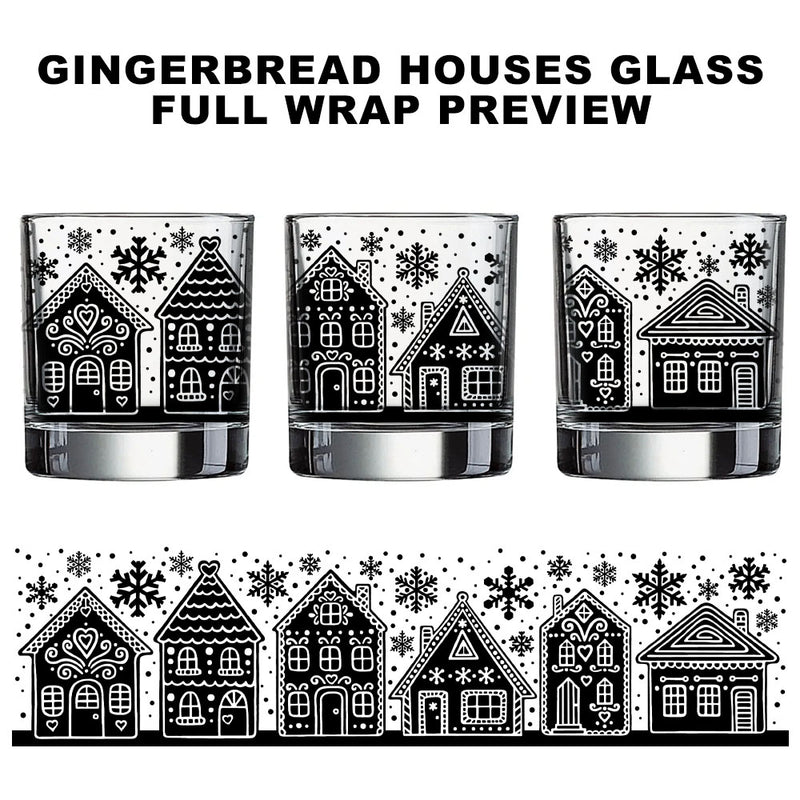 BarConic Gingerbread Town - Christmas Collection - 10 ounce