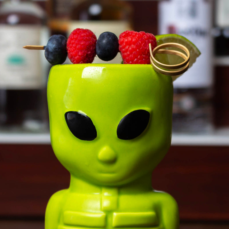 BarConic® Ceramic Alien Themed Tiki Mug 