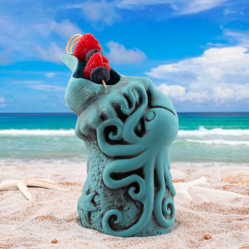 BarConic® Ocean Life Ceramic Tiki Mug