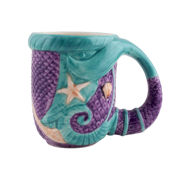 BarConic® Tiki Mermaid Tail Mug - 16 oz.