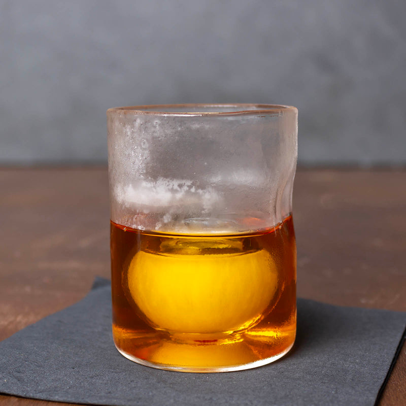 BarConic® Whisky Glass with Ice Ball Insert