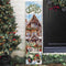 Farmhouse Christmas Vertical Wood Plank Indoor / Outdoor Signs - 10" x 36" - SEVERAL OPTIONS