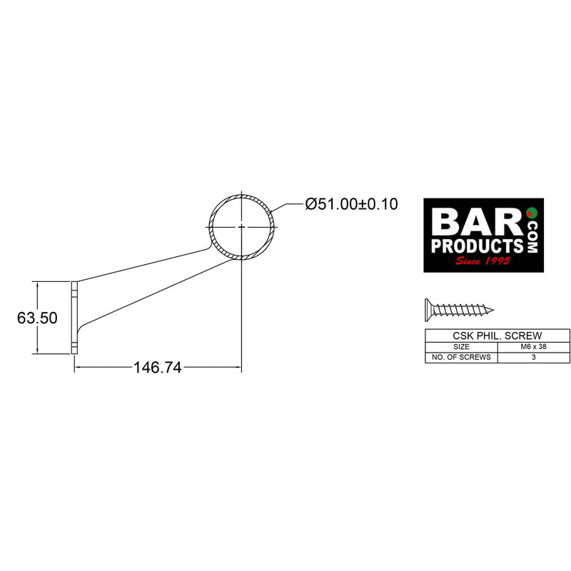 Contemporary Bracket (Metal Options)