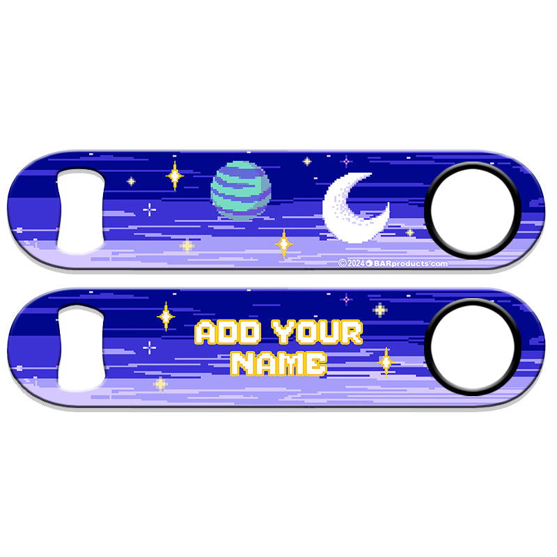 "ADD YOUR NAME" Speed Bottle Opener - Pixel Space