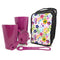 Bar Tote Set w/ Purple Colored Bar Tools - Fun Floral