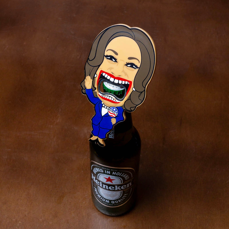 Trump & Kamala Bottle Opener