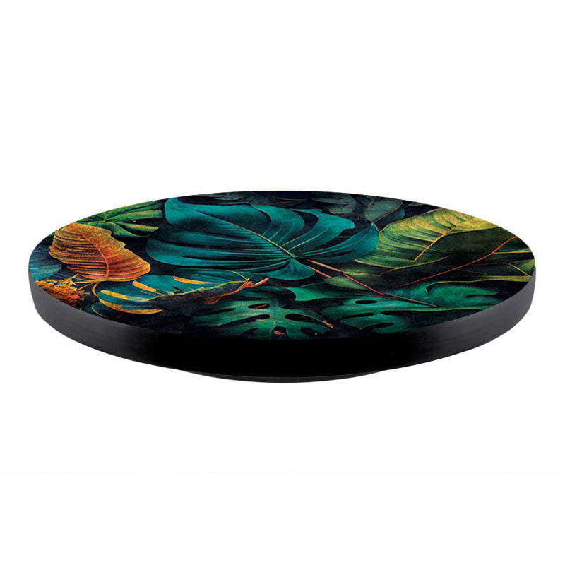 Tropical Leaves Design Lazy Susan 