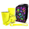 Bar Tote Set w/ Neon Yellow Colored Bar Tools - Magic Mushroom