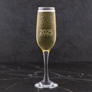 New Years Champagne Glass -  2025 - 7.5oz Flute