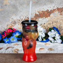 Plastic Parrot Cup with Lid and Straw - 24oz