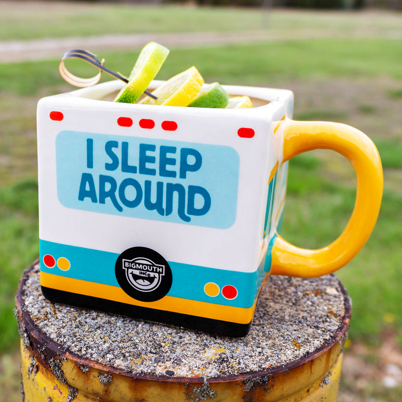 "I Sleep Around" RV Tiki Mug