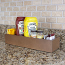 Wooden Condiment Caddy - Stain