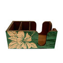 Customizable Bar Top Napkin Caddy - Tiki Bar