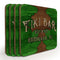 Customizable Wooden Square Coasters - Tiki Leaves - Set of 4