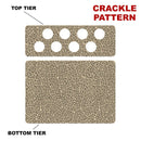 CHOOSE YOUR PATTERN - Counter Caddies™ - 12 INCH STRAIGHT UNIT w/ K-Cup Holes