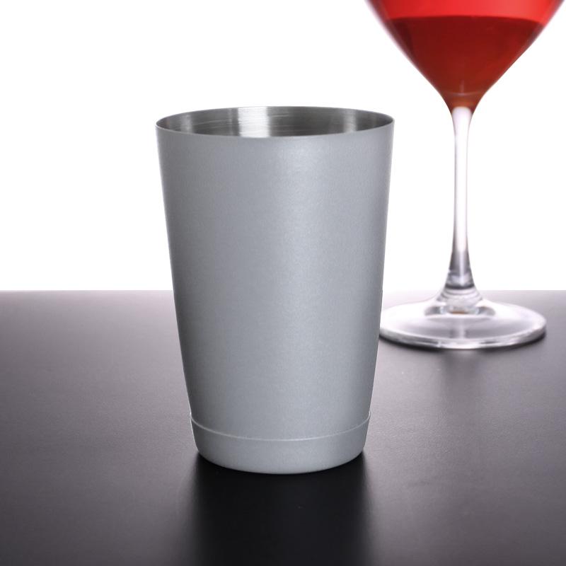 Weighted Cocktail Shaker Tin - Textured Shadow Gray - 16 oz.