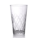 BarConic® 16 oz Boston Mixing Glass - Diamond Pattern