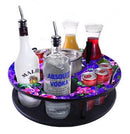 CHOOSE YOUR PATTERN - 18 inch Bottle VIP Service Tray - Made of Wood