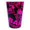 Cocktail Shaker Tin - Printed Designer Series - 18oz weighted - NEON PINK Grungy BPC Logo