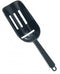 Ice Scoop with Drain - Black Plastic