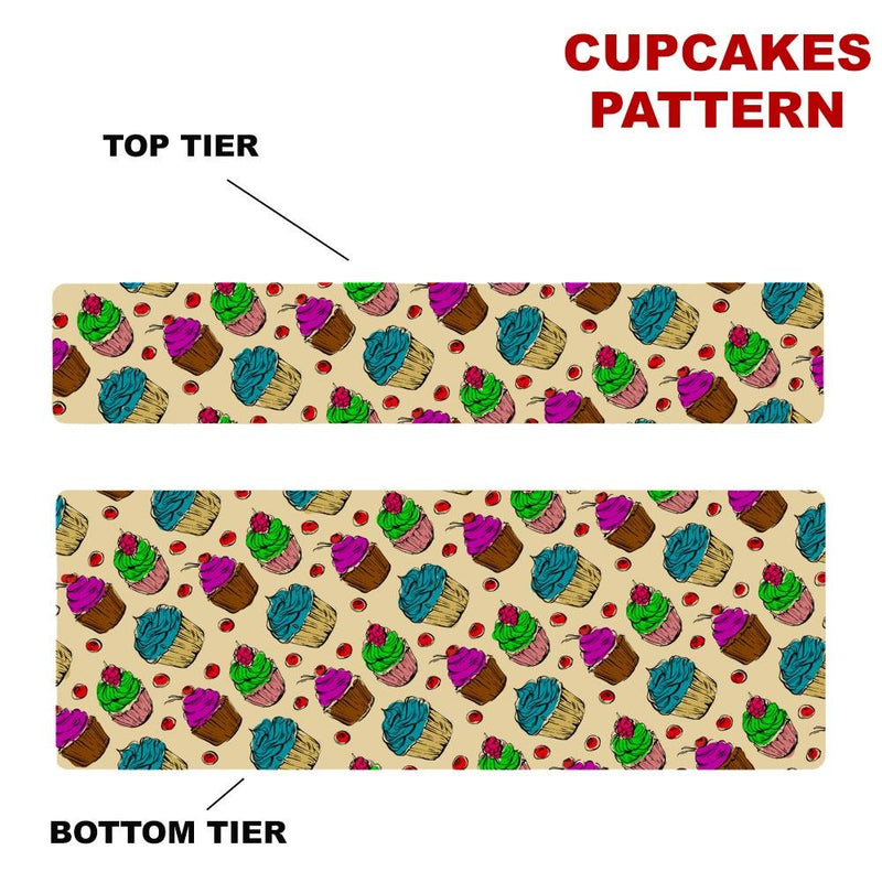 CHOOSE YOUR PATTERN - Counter Caddies™ - 24 INCH STRAIGHT UNIT