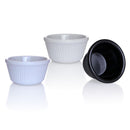 3 oz. Fluted Melamine Ramekin - 12/pack