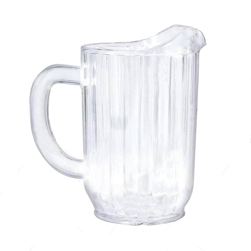 SAN Plastic Clear Water Pitcher - 32 oz.