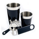 Vinylworks Bar Set - Black - 4 Pieces