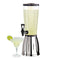 Beverage Dispenser w/ Ice Tube - Stainless Steel - 3 quart