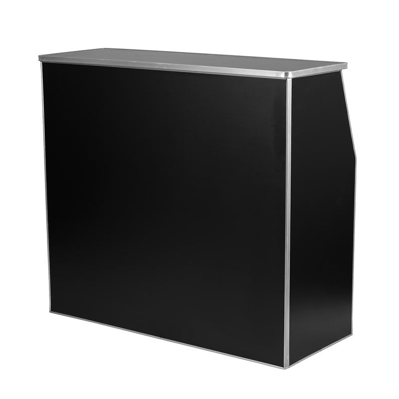 Portable Bar - 4 ft. Black Laminate