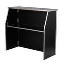 Portable Bar - 4 ft. Black Laminate