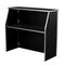 Portable Bar - 4 ft. Black Marble Laminate