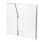 Portable Bar - 4 ft. White Laminate