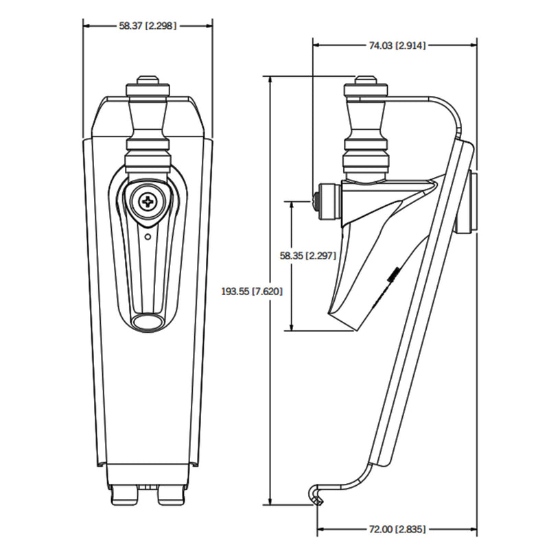 Micro Matic Push Tap - 304 Faucet