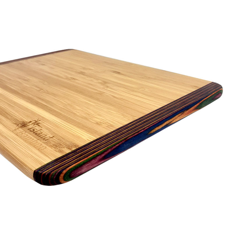 bamboo rainbow cutting board