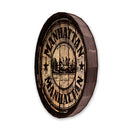 Barrel Top Tavern Sign - Manhattan Stamp