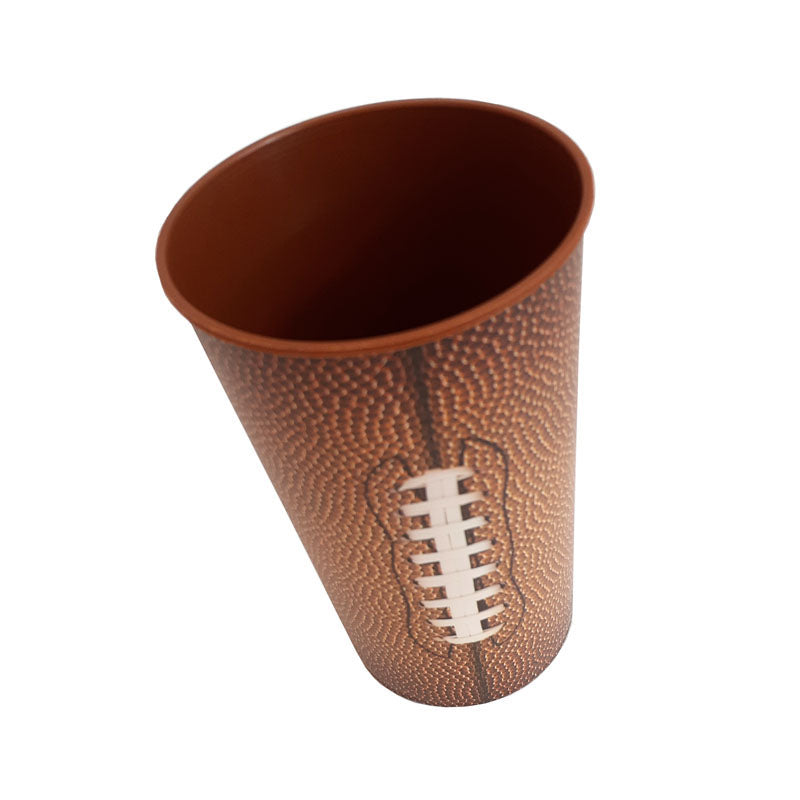 Football 22 oz Plastic Cup